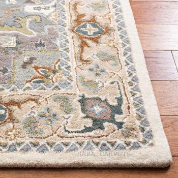 African Daisy Floral Woolen Carpet Manufacturers in Paramaribo